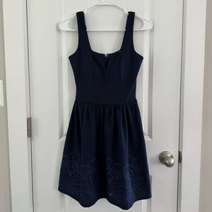 XXS Navy Blue Dress